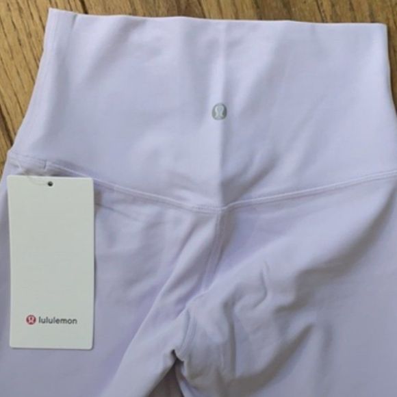 lululemon athletica Pants - LULULEMON Align 6” Bike Shorts  PASTEL BLUE Lavender 4 6 HIGH RISE Nulu PERfect